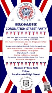 Berkhamsted Coronation Street Party logo