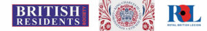 British Residents Society in association with Royal British Legion Kyrenia logo