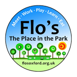 Flo's The Place in the Park logo