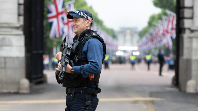 CTP Police Officer under Admiralty Arch