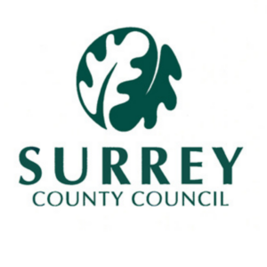 Frimley Green Library - Surrey County Council logo