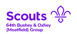 64th Bushey and Oxhey Scouts logo