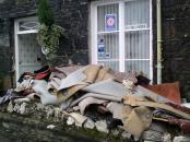 Environmental cost of flood recovery