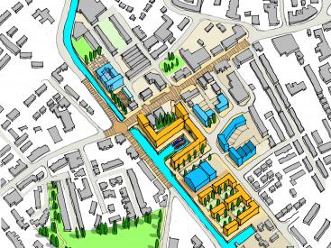 Patricroft Bridge Masterplan : Option 2