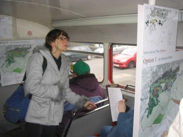 Consultation event on our bus