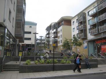 Brighton NEQ supermarket and public space