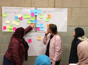 WS05 in Westwood - identifying challenges and opportunities and ideas for improvements to energy efficiency in homes and active travel in the neighbourhood