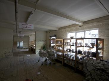 The stable block at Spode - proposed home for the museum 
