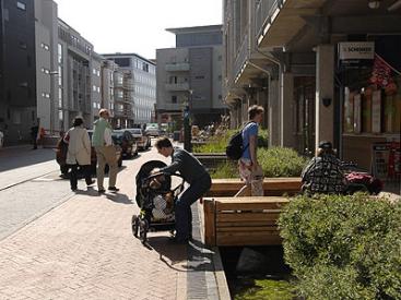 A good street in Malmo