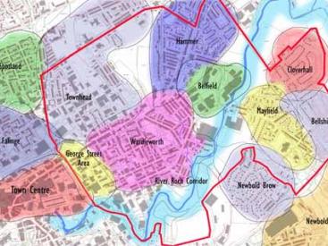 Neighbourhoods in East Central Rochdale