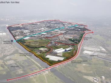 Trafford Park Aerial