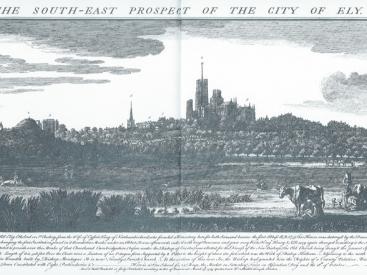 The South East Prospect of the City of Ely