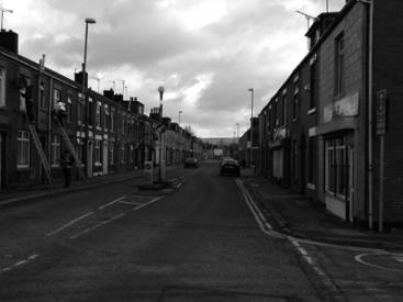 Traditional terraces in Rochdale