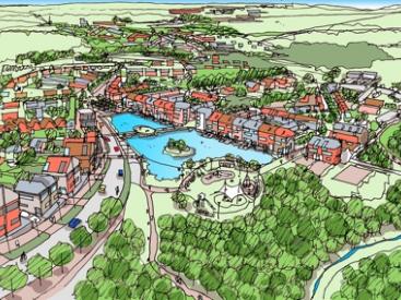 Telford Aerial perspective